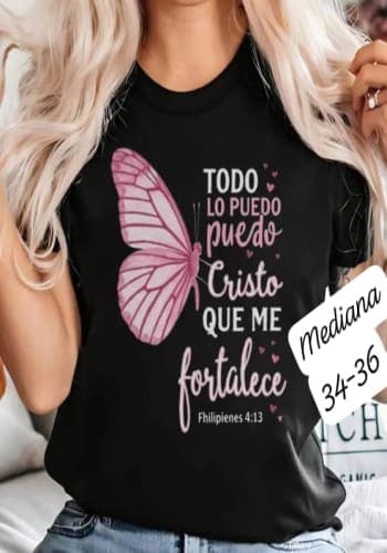 Playera  larga color Negro talla Mediano estilo Casual